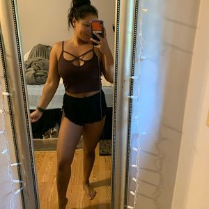 ❌SOLD❌ 
strapy crop tank top